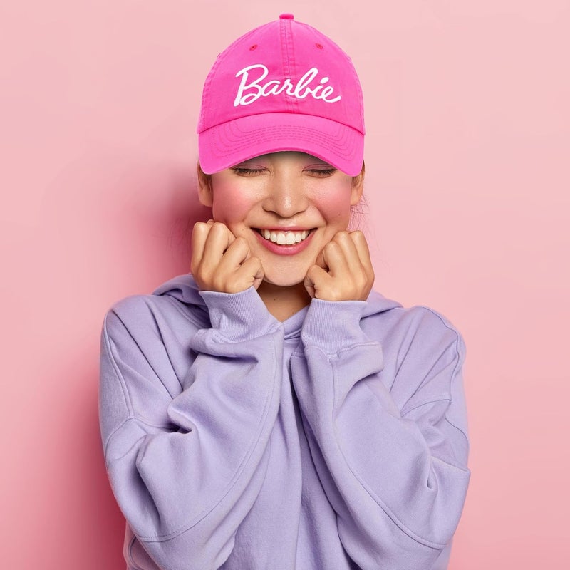 Barbie Soft Cotton Women's Cap with Curved Brim hat - Image 4